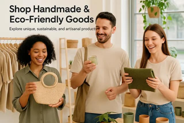 Colorful assortment of one-of-a-kind handmade items perfect for gifting or personal use.